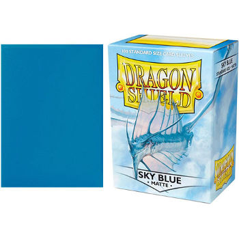 Dragon Shield – Bustine Standard Matte 100 (Sky Blue) image 0