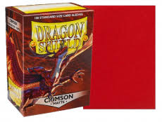 Dragon Shield – Bustine Standard Matte 100 (Crimson) image 0
