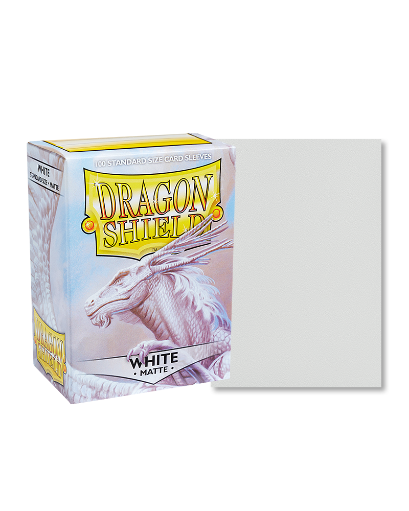 Dragon Shield – Bustine Standard Matte 100 (White) image 0