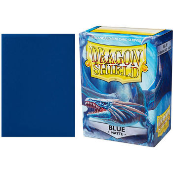 Dragon Shield – Bustine Standard Matte 100 (Blue) image 0