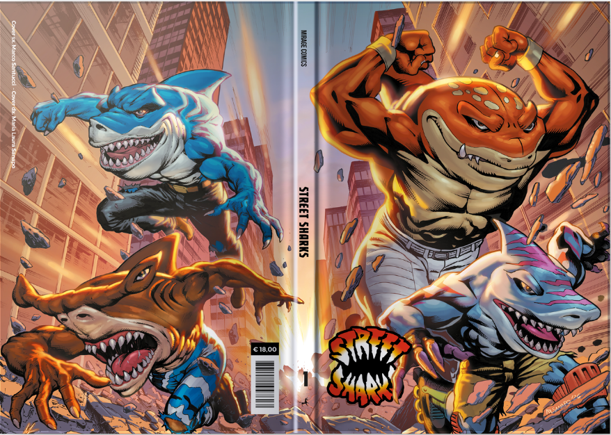 Street Sharks - Vol. 01 - Limited Variant image 0