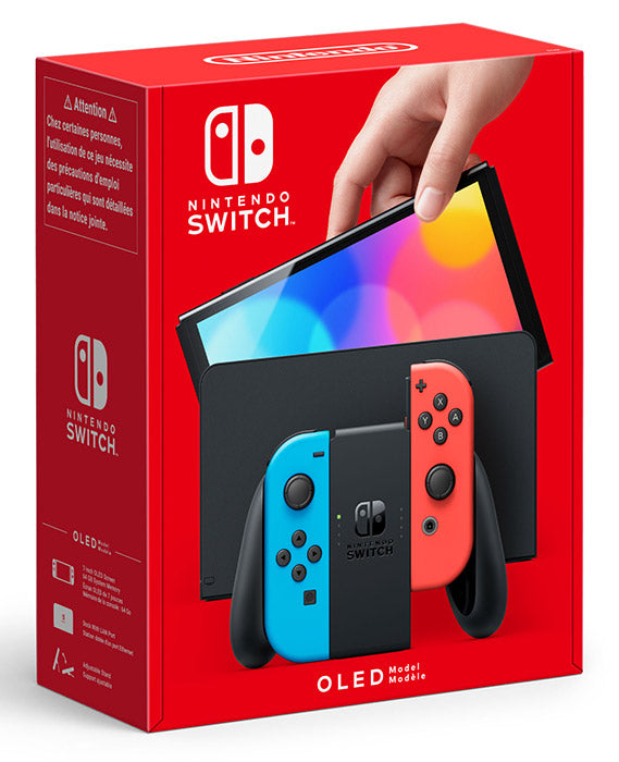 Nintendo Switch OLED Joy-Con Rosso e Blu image 0
