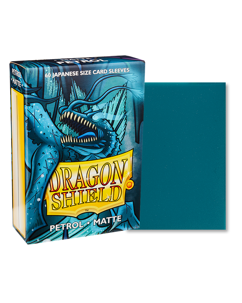 Dragon Shield – Bustine Japanese Size 60 Matte Sleeves (Petrol) image 0