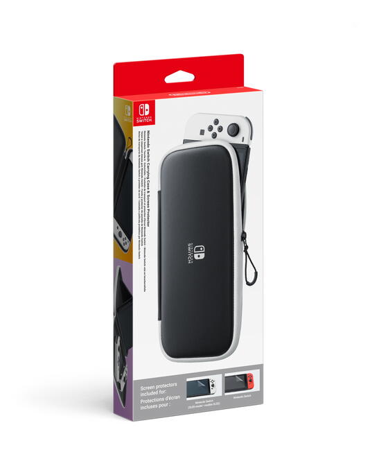 Nintendo Switch Custodia Switch Oled + Pellicola Protettiva image 0