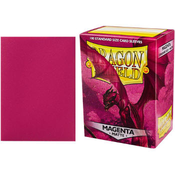 Dragon Shield – Bustine Standard Matte 100 (Magenta) image 0