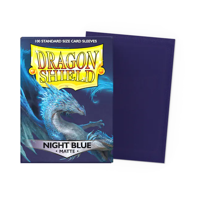 Dragon Shield – Bustine Standard Matte 100 (Night Blue) image 0