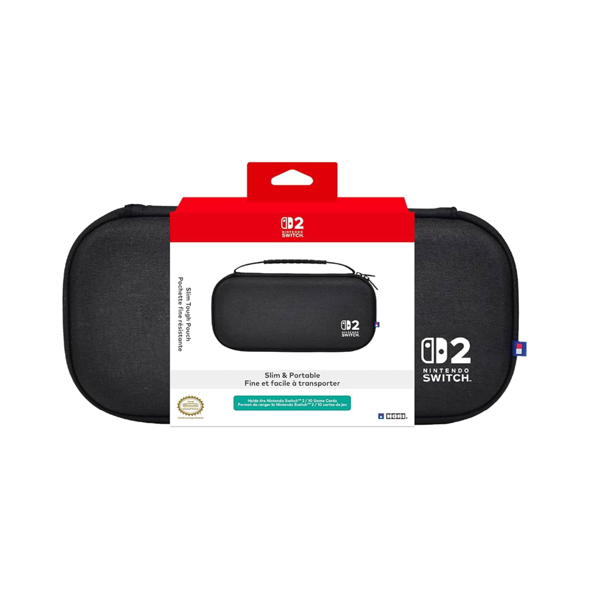 Nintendo Switch 2 Custodia HORI - Slim Tough Pouch Nera