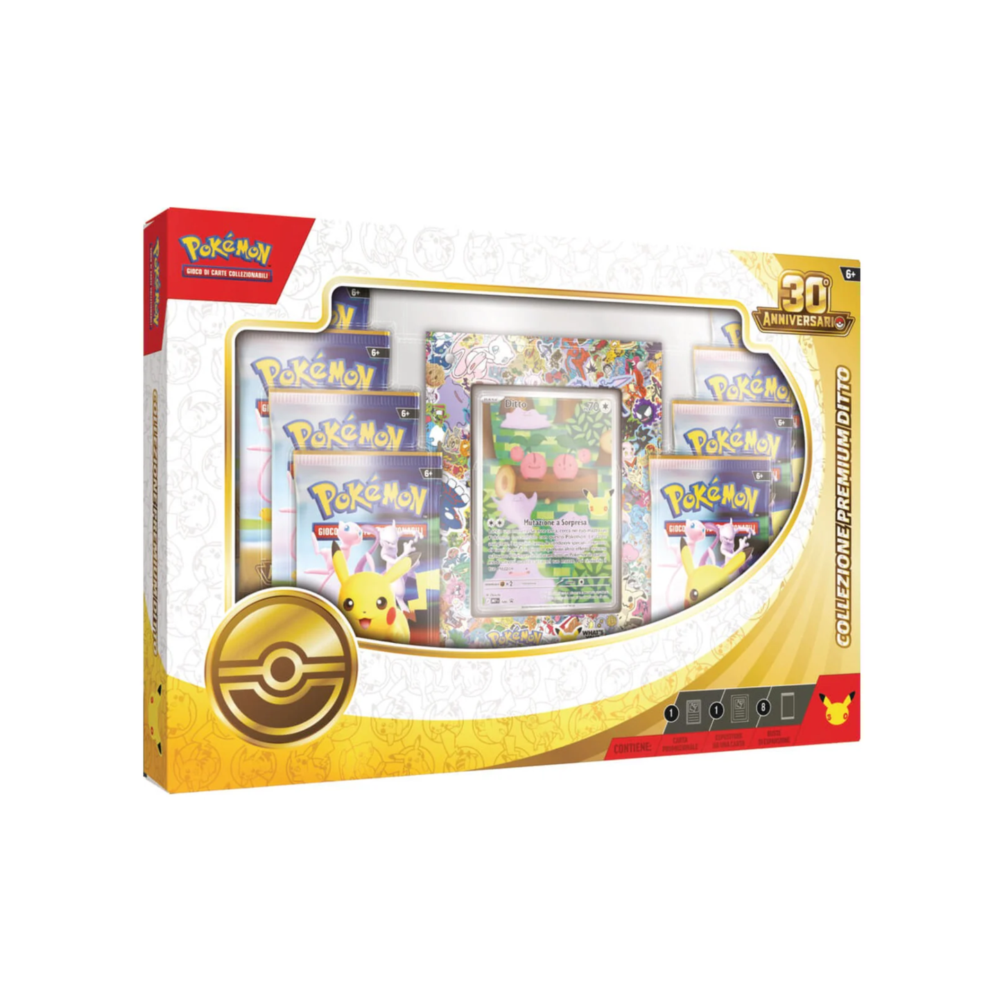 Pokemon - 30° Anniversario - Collezione Premium Ditto