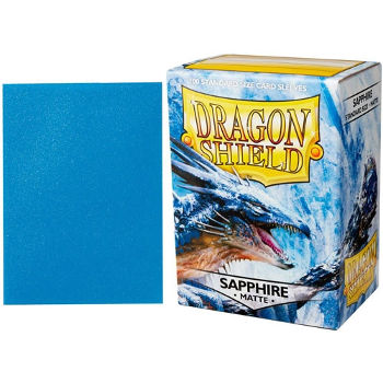 Dragon Shield – Bustine Standard Matte 100 (Sapphire) image 0