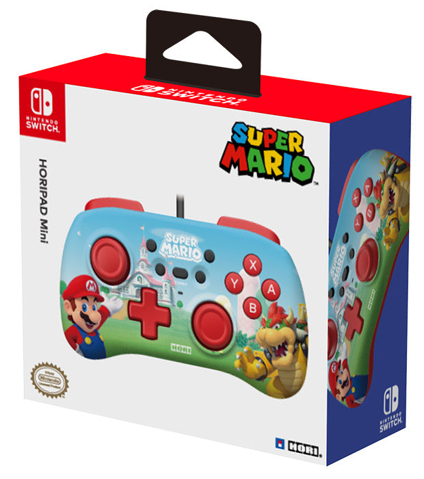HORI Nintendo Switch Minipad Super Mario - Super Mario e Bowser image 0