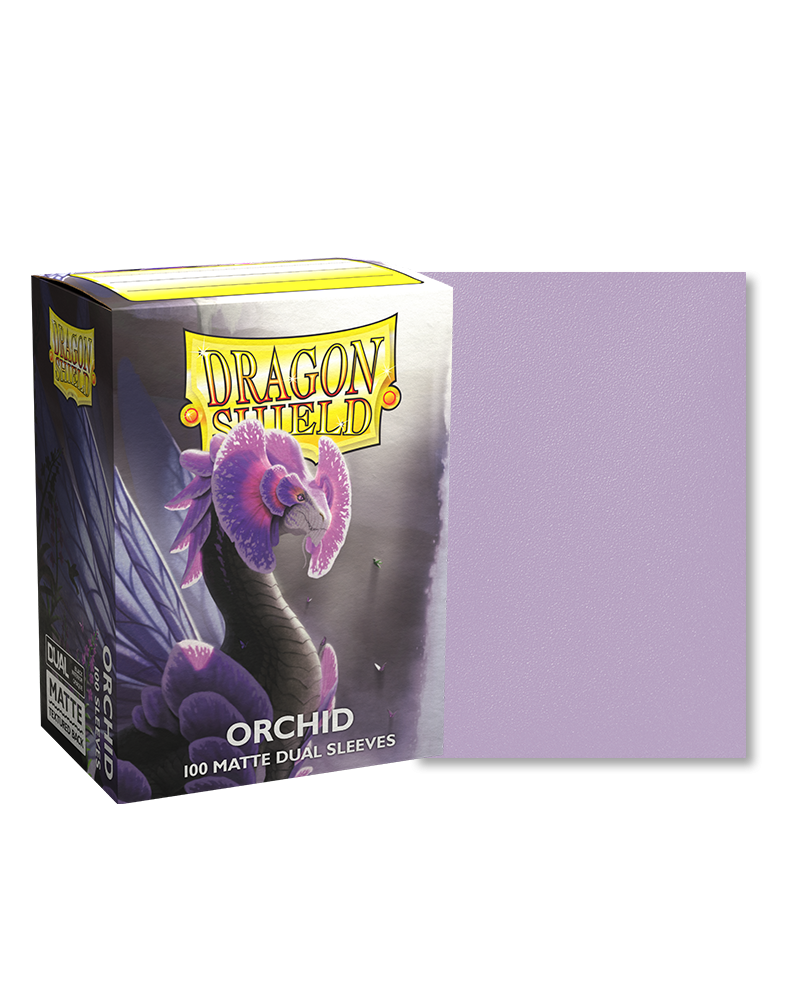Dragon Shield – Bustine Japanese Size 60 Matte Dual Sleeves (Orchid) image 0