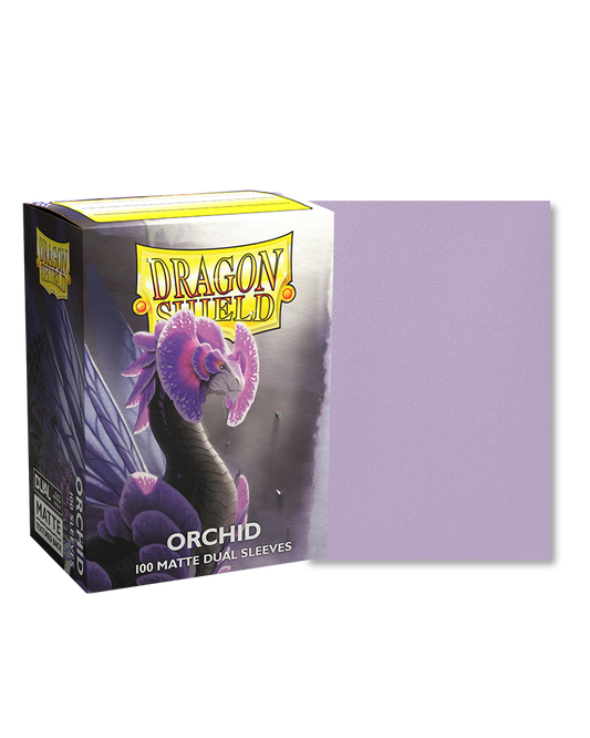 Dragon Shield – Bustine Japanese Size 60 Matte Dual Sleeves (Orchid) image 0