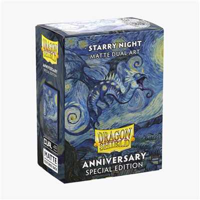 Dragon Shield Matte Art Sleeves Starry Night (100 Sleeves) image 0