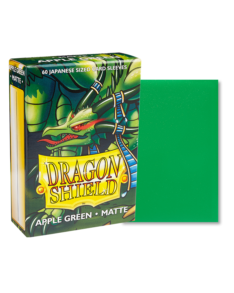 Dragon Shield – Bustine Japanese Size 60 Matte Sleeves (Apple Green) image 0