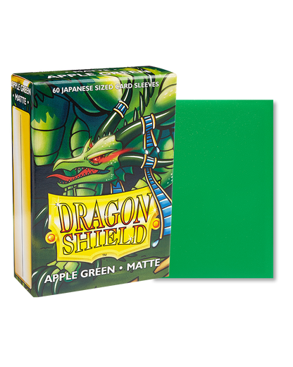 Dragon Shield – Bustine Japanese Size 60 Matte Sleeves (Apple Green) image 0