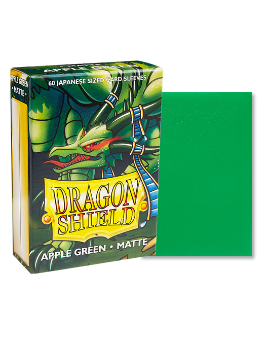 Dragon Shield – Bustine Japanese Size 60 Matte Sleeves (Apple Green) image 0