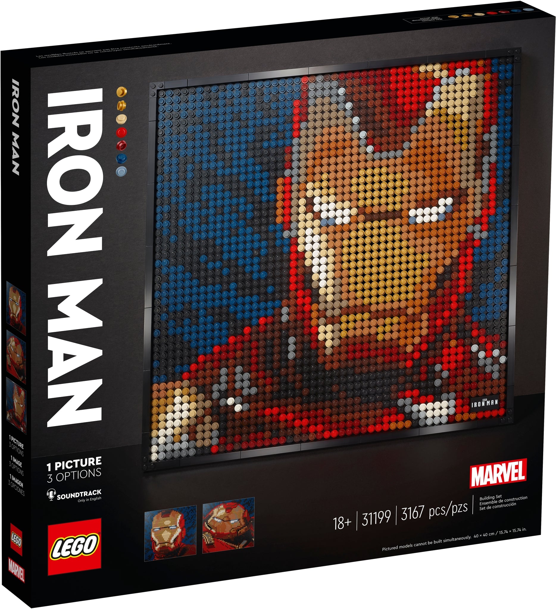Lego Art - Iron Man image 3