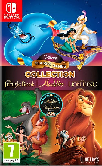 Switch - Disney Classic Games Collection: The Jungle Book, Aladdin, and The Lion King image 0
