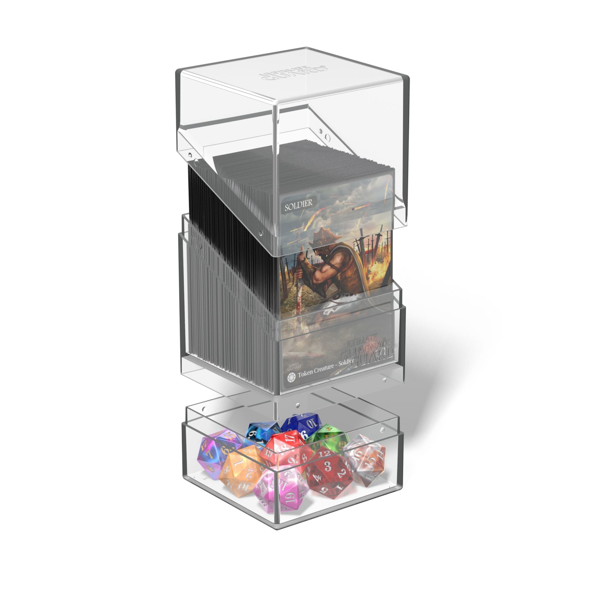 Ultimate Guard – Boulder´n´Tray 100+ (Clear) image 1