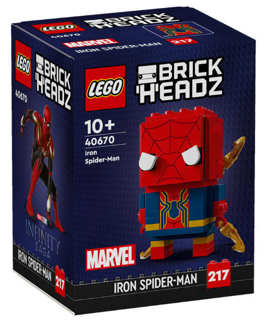Lego Brick Headz - Marvel - Iron Spider-Man image 0