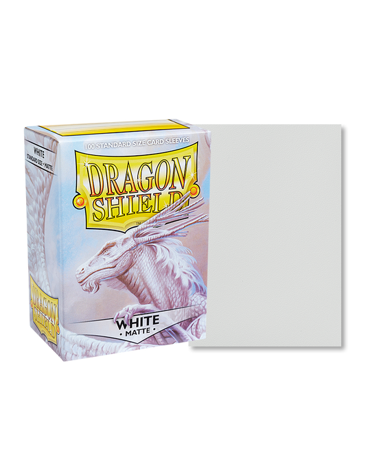 Dragon Shield – Bustine Standard Matte 100 (White) image 0