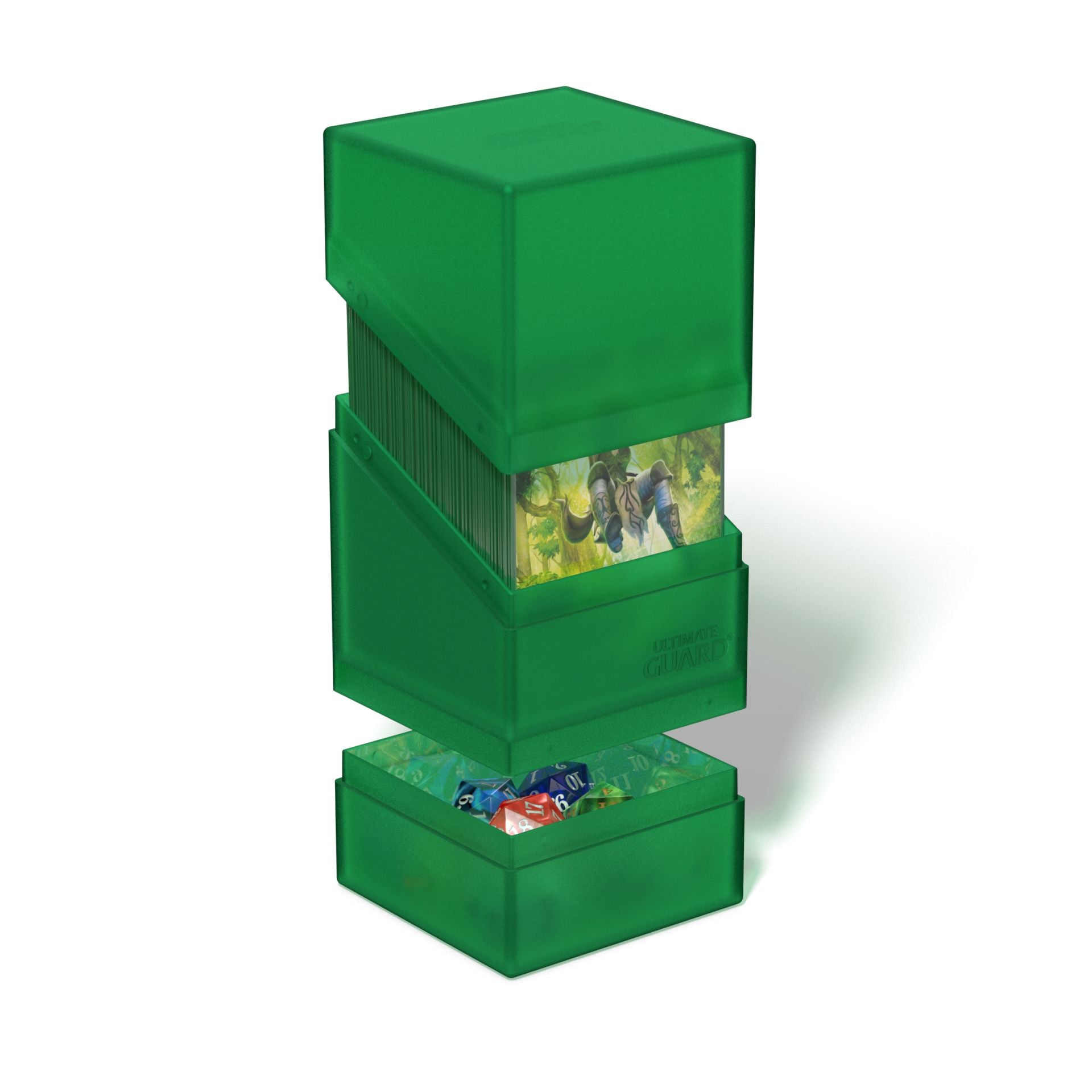 Ultimate Guard - Boulder´n´Tray 100+ (Emerald) image 1