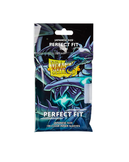 Dragon Shield - Perfect Fit Small Sleeves - Japanese Size (Clear) image 0