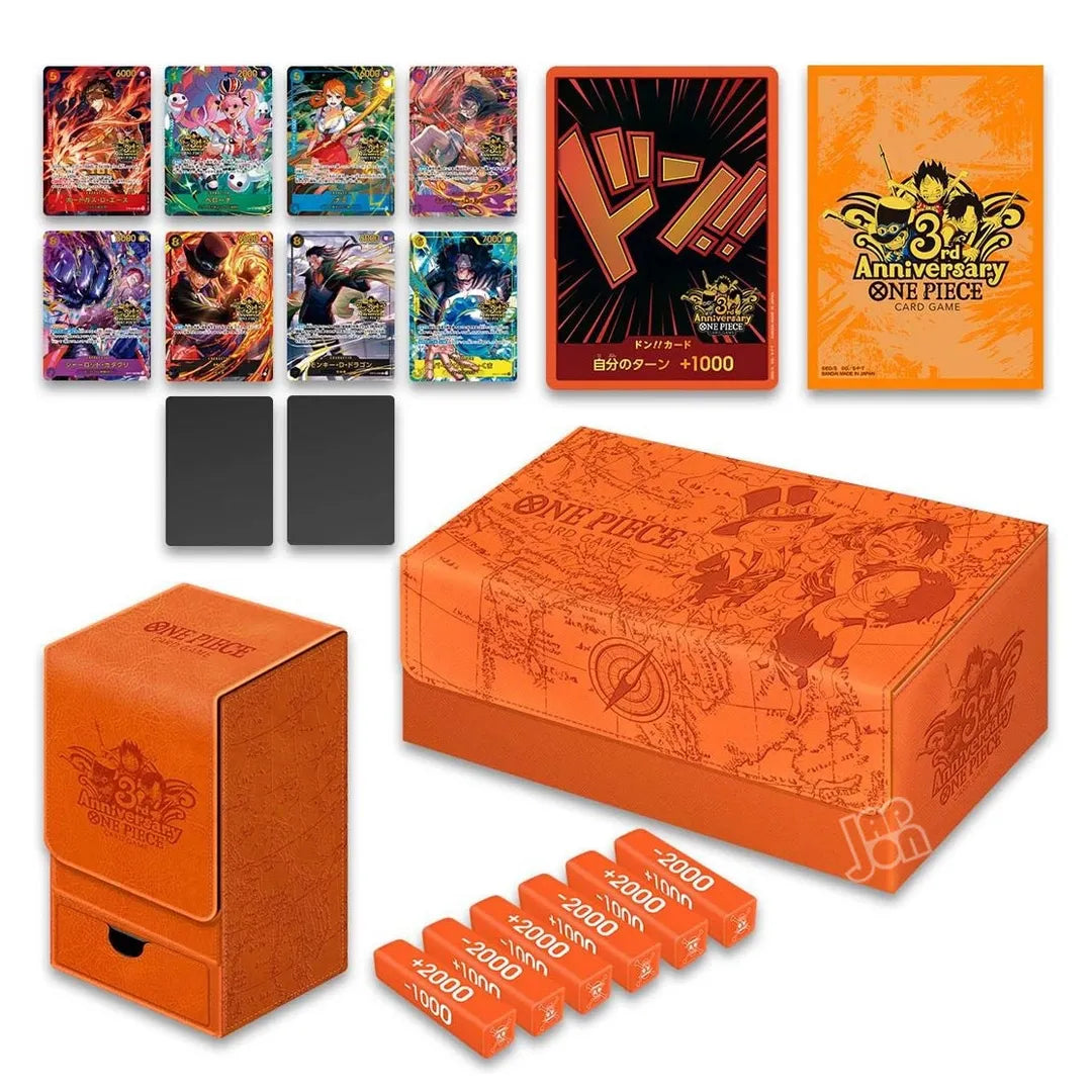 One Piece Card Game Japanese Version 3rd Anniversary Set image 0