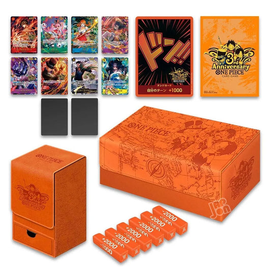 One Piece Card Game Japanese Version 3rd Anniversary Set image 0
