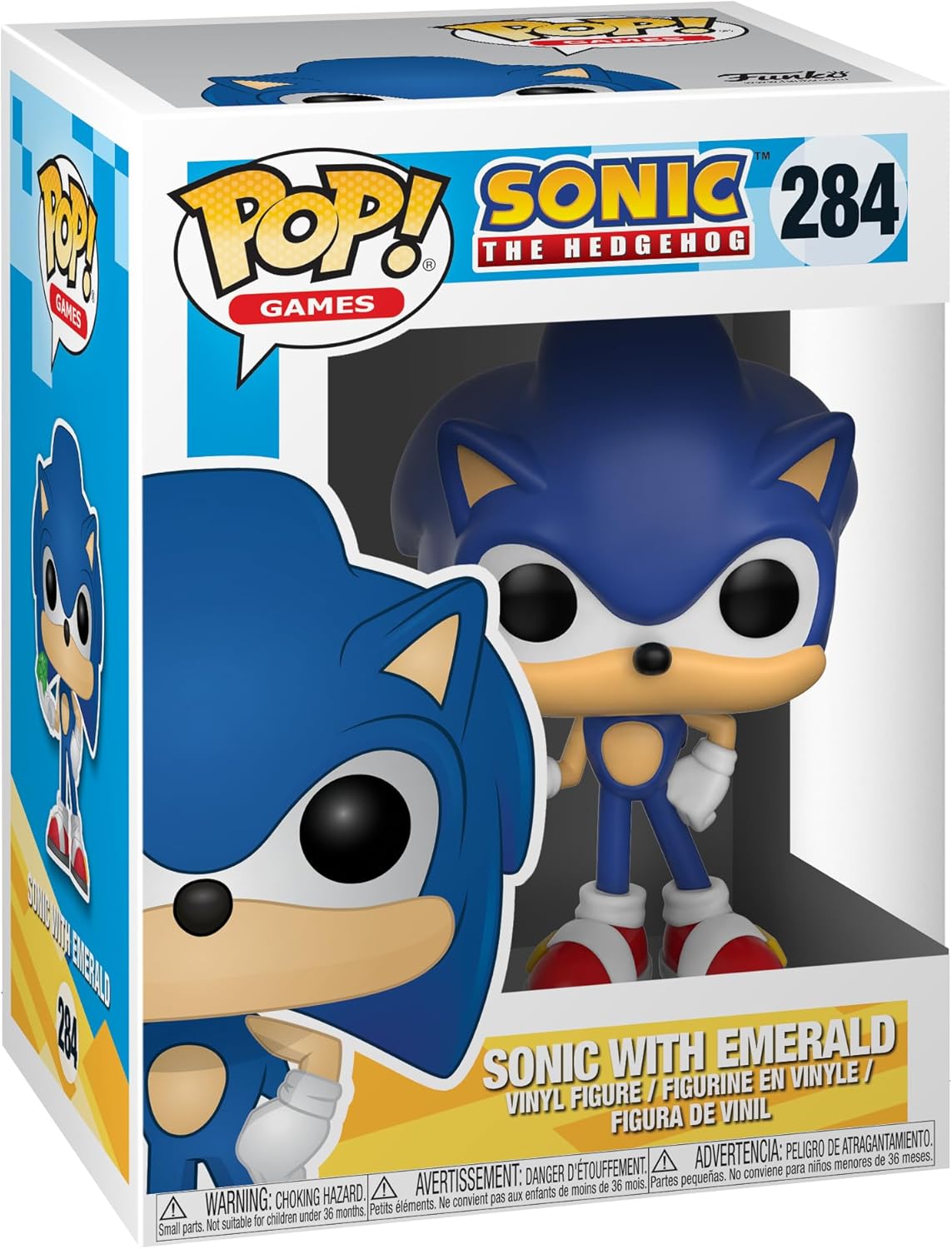 Sonic 284 - Sonic with Emerald image 0