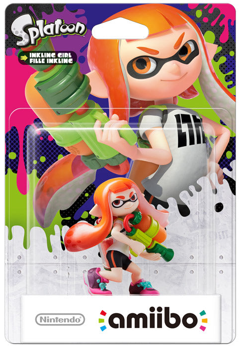 Amiibo Splatoon - Inkling Girl image 0