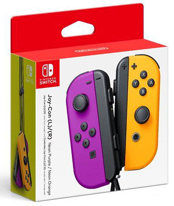 NINTENDO Set 2 Joy-Con Viola-Arancio image 0