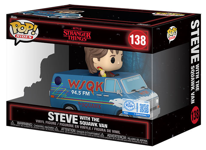 Stranger Things 138 - S5 Steve w/The Squawk Van image 0