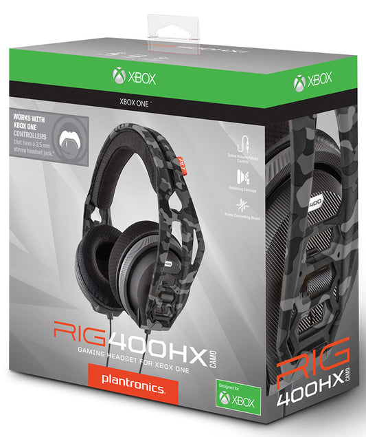 Plantronics Cuffie 400HX XBOX - Grey Camo image 0