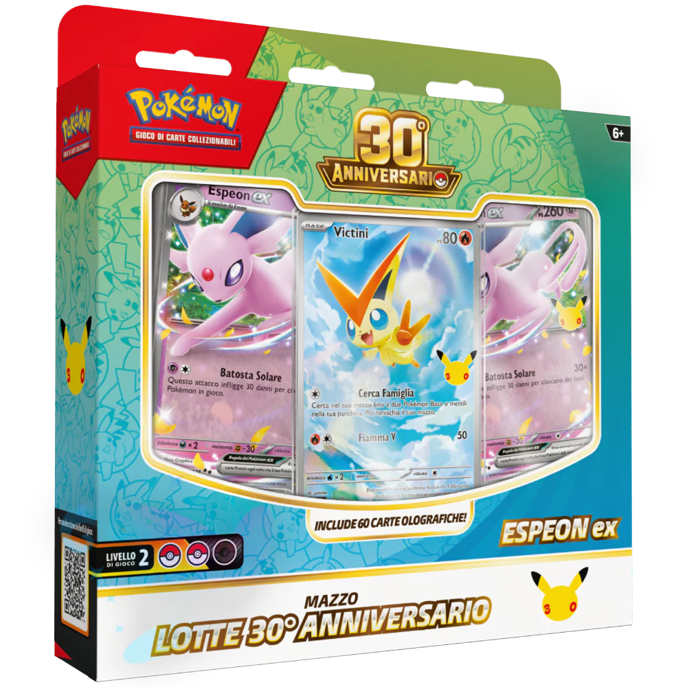 Pokemon - 30° Anniversario - Mazzo Lotte Espeon-ex image 0