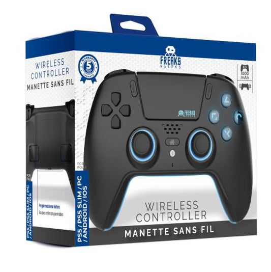 Freaks & Geeks Controller Wireless - Black image 0