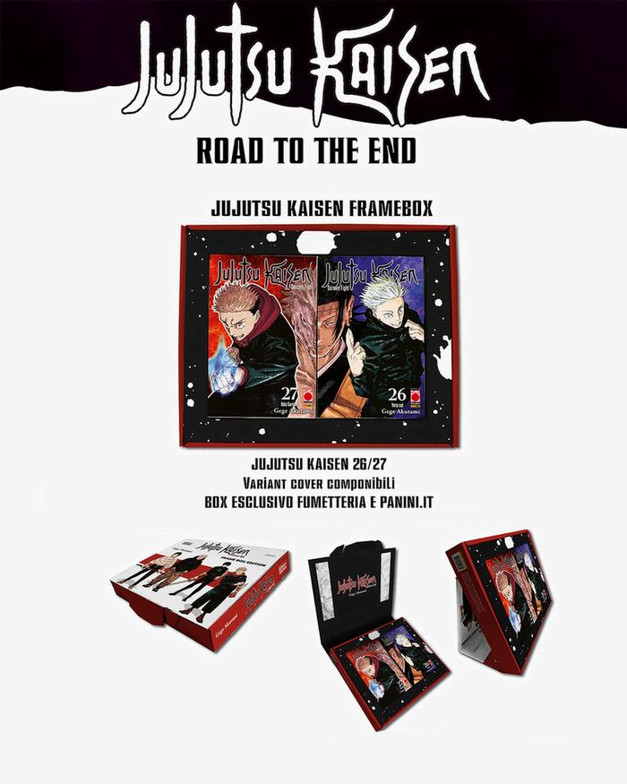 Jujutsu Kaisen - Sorcery Fight - Vol. 26 + 27 - Variant - Framebox image 0