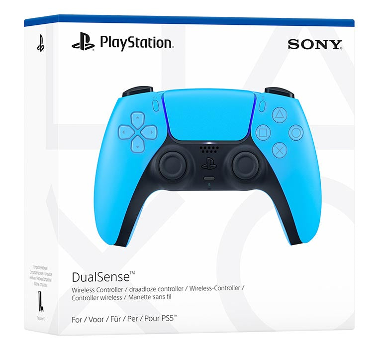 SONY Controller Dual Sense PS5 White Blue Starlight image 0