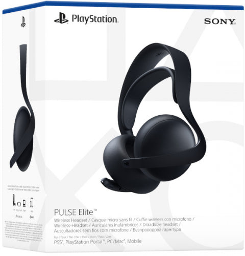 SONY Cuffie Pulse 3D Elite Wireless + Microfono - Black image 0