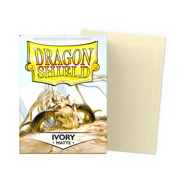 Dragon Shield – Bustine Standard Matte 100 (Ivory) image 0