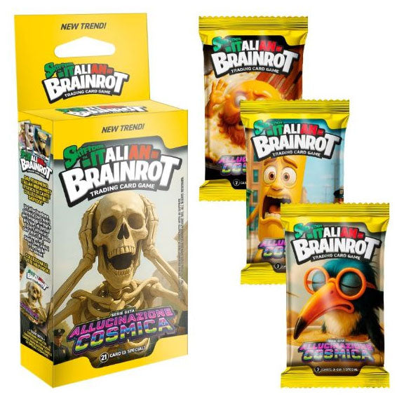Skifidol - Italian Brainrot: Allucinazione Cosmica - Confezione 3 Buste (7 Carte) image 0