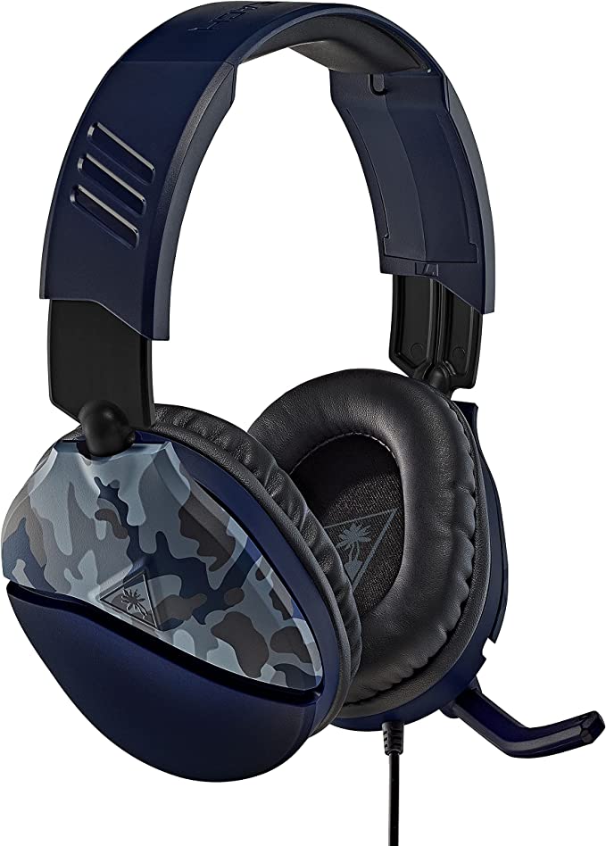 Turtle Beach Gaming Headset Cuffie + Microfono Force Recon 70P - Blue Camo image 1