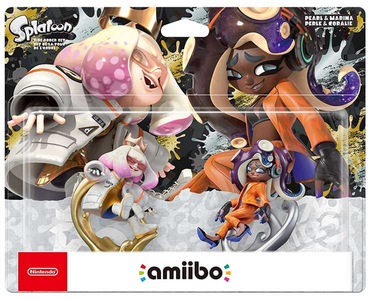 Amiibo Splatoon 3 - Pack 2 in 1 Torre dell'Ordine Alga & Nori image 0