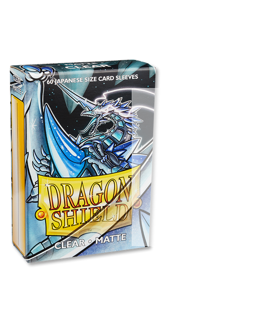 Dragon Shield – Bustine Japanese Size 60 Matte Sleeves (Clear) image 0