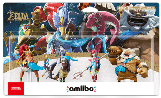 Amiibo The Legend of Zelda: Breath of the Wild - Pack 4 in 1 image 0