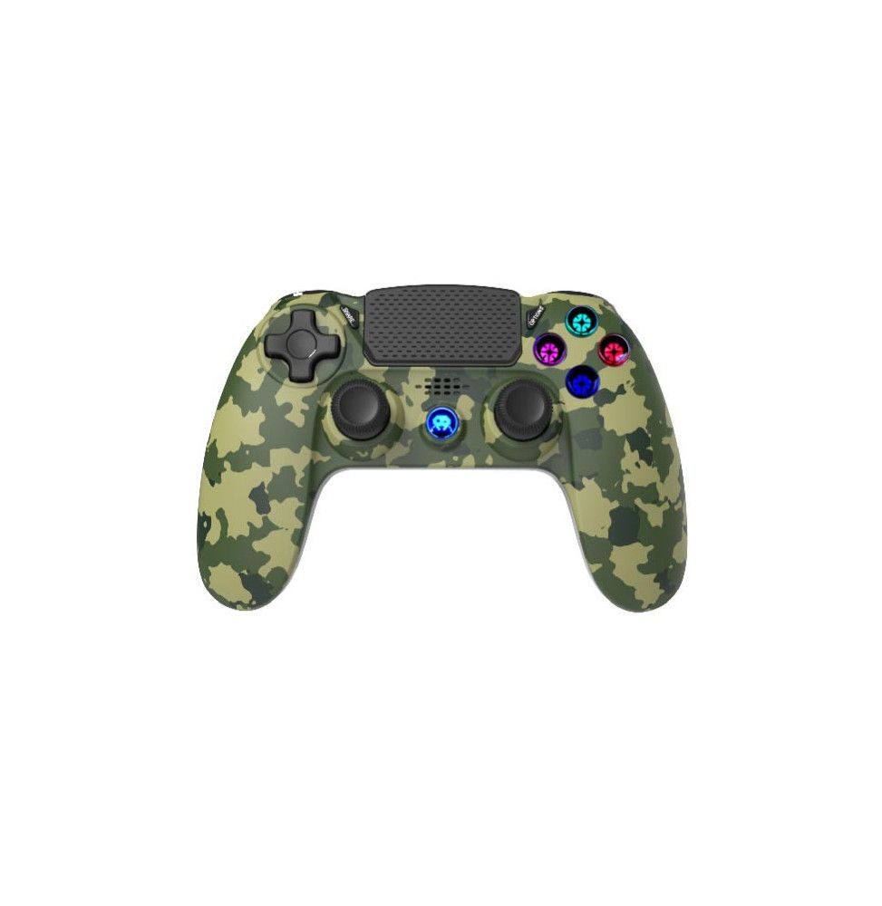 Freaks & Geeks Controller Wireless PS4 - Camo Green image 1