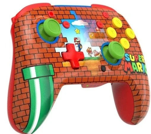 TURTLEBEACH SWITCH GamePad Rematch Wireless Multicolore - Mario Bricks image 1