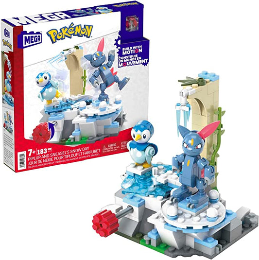 Mega Construx - set Piplup e Sneasel divertimento sulla neve image 0