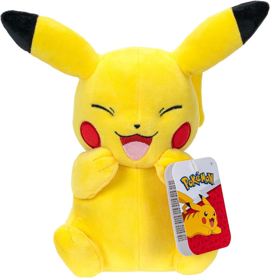 Pokémon Peluche 20 cm - Pikachu sorridente image 0