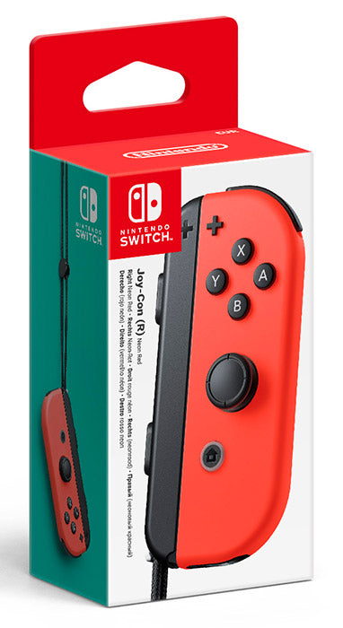 NINTENDO Switch Joy-Con Destro - Rosso Neon image 0